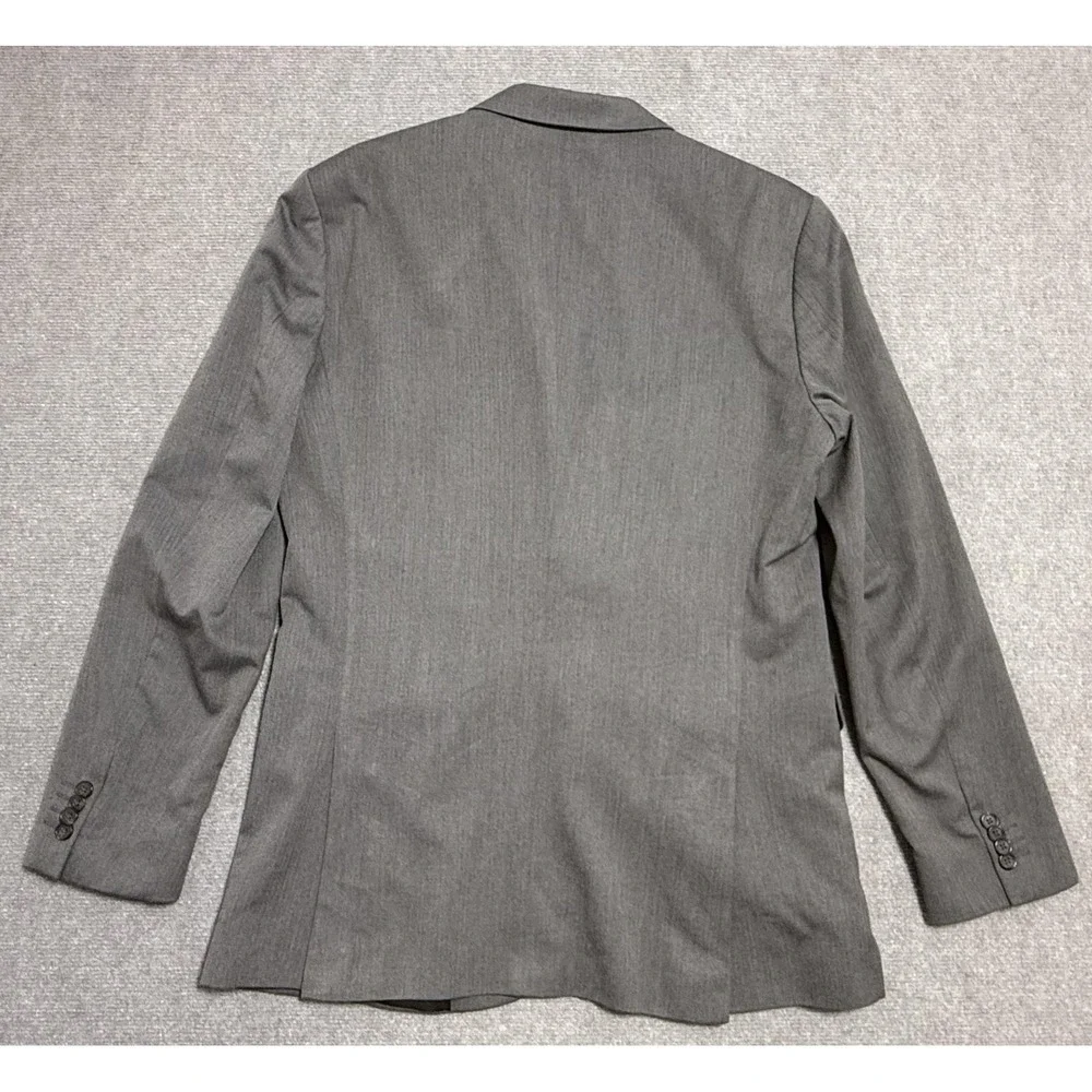 Banana Republic Blazer Mens 42L Brown Herringbone Tailored Fit Sport Coat Jacket